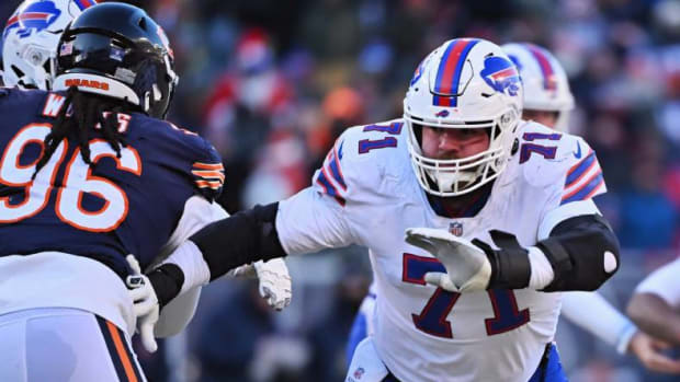 Buffalo Bills offensive lineman Ryan Bates